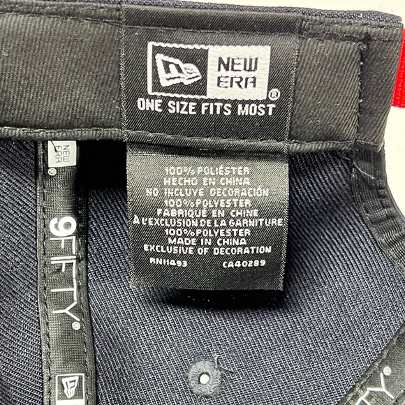 YANKEES 🔥🔥 NEW ERA 9FIFTY Slim Crown Navy World Series Strapback Hat $34… - Picture 14 of 15